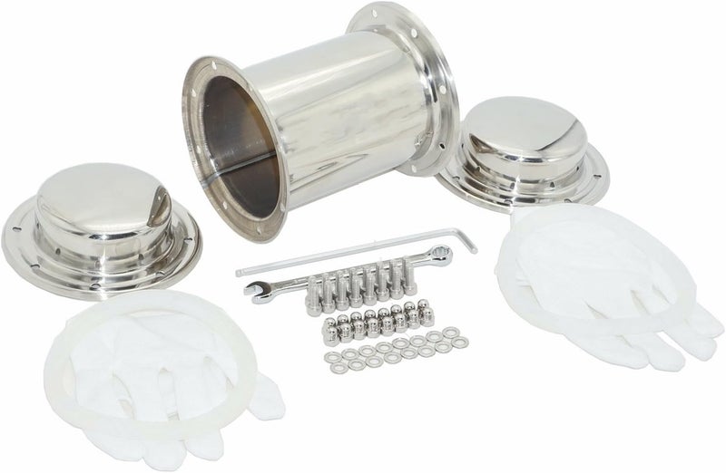 SoClaay Time Capsule Anti-Corrosion Waterproof Stainless Steel Capsule Container Durable Lock Container for Future Graduation Gift (7.3 Inch) - Image 4